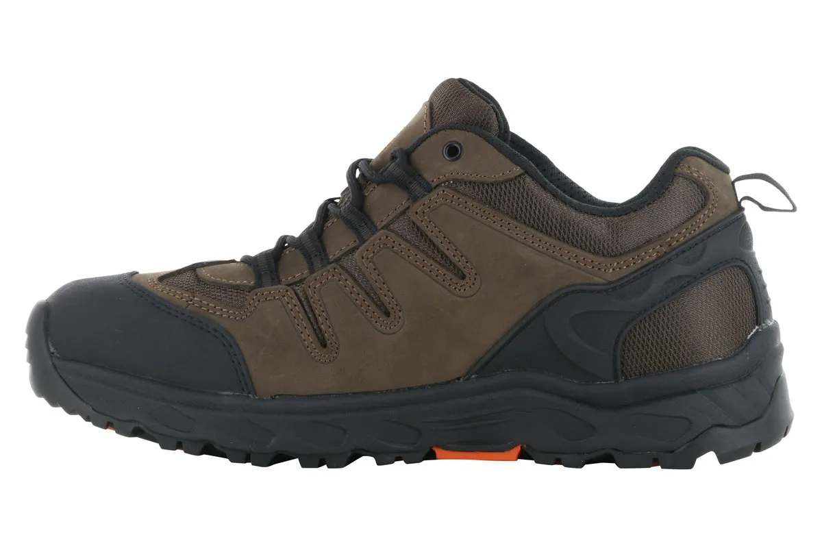 Hiking Shoes Or Trail Shoes Hoss Eric Lo Soft Toe Brown