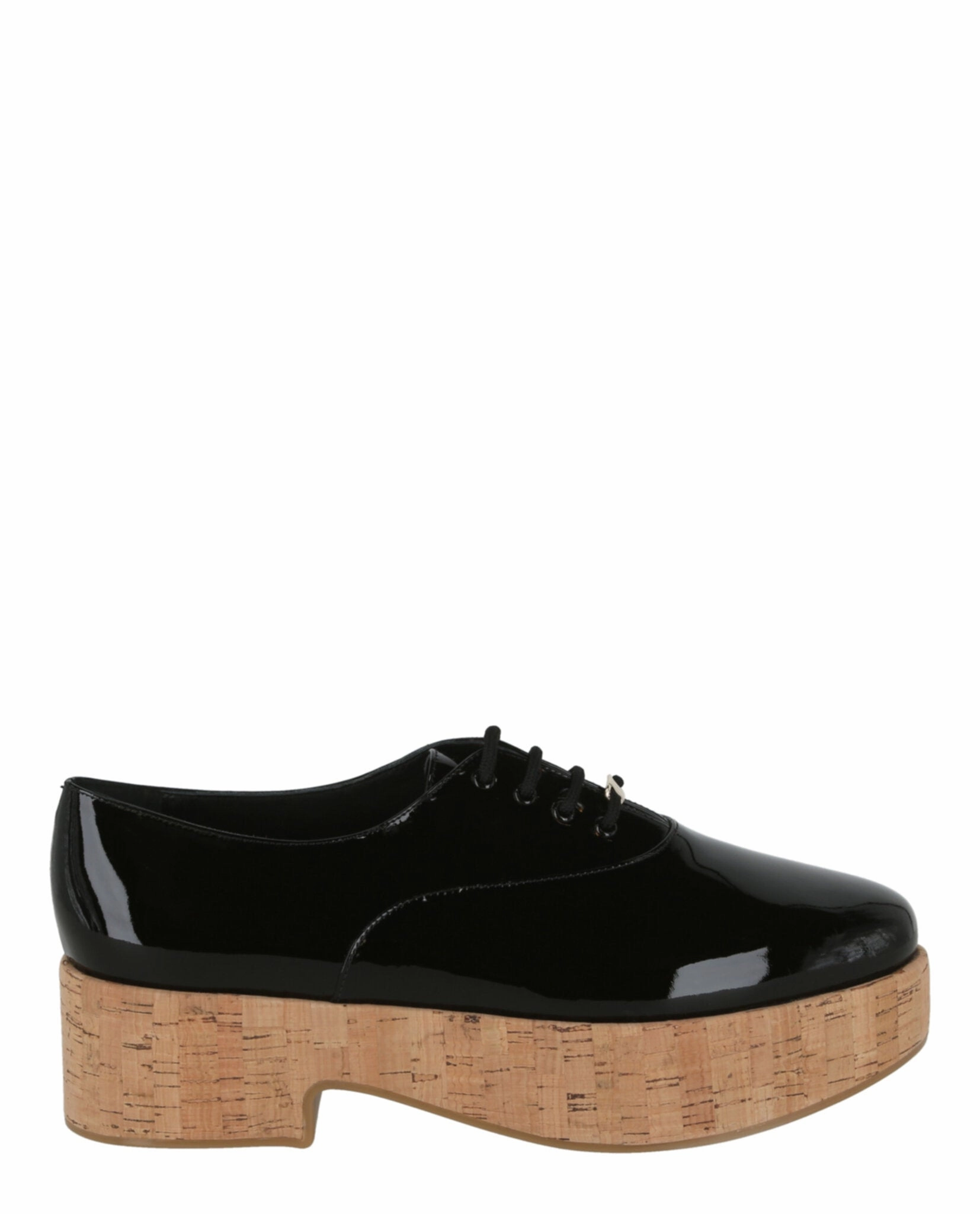Goodyear Welted Oxfords Viviane Platform Patent Leather Oxfords