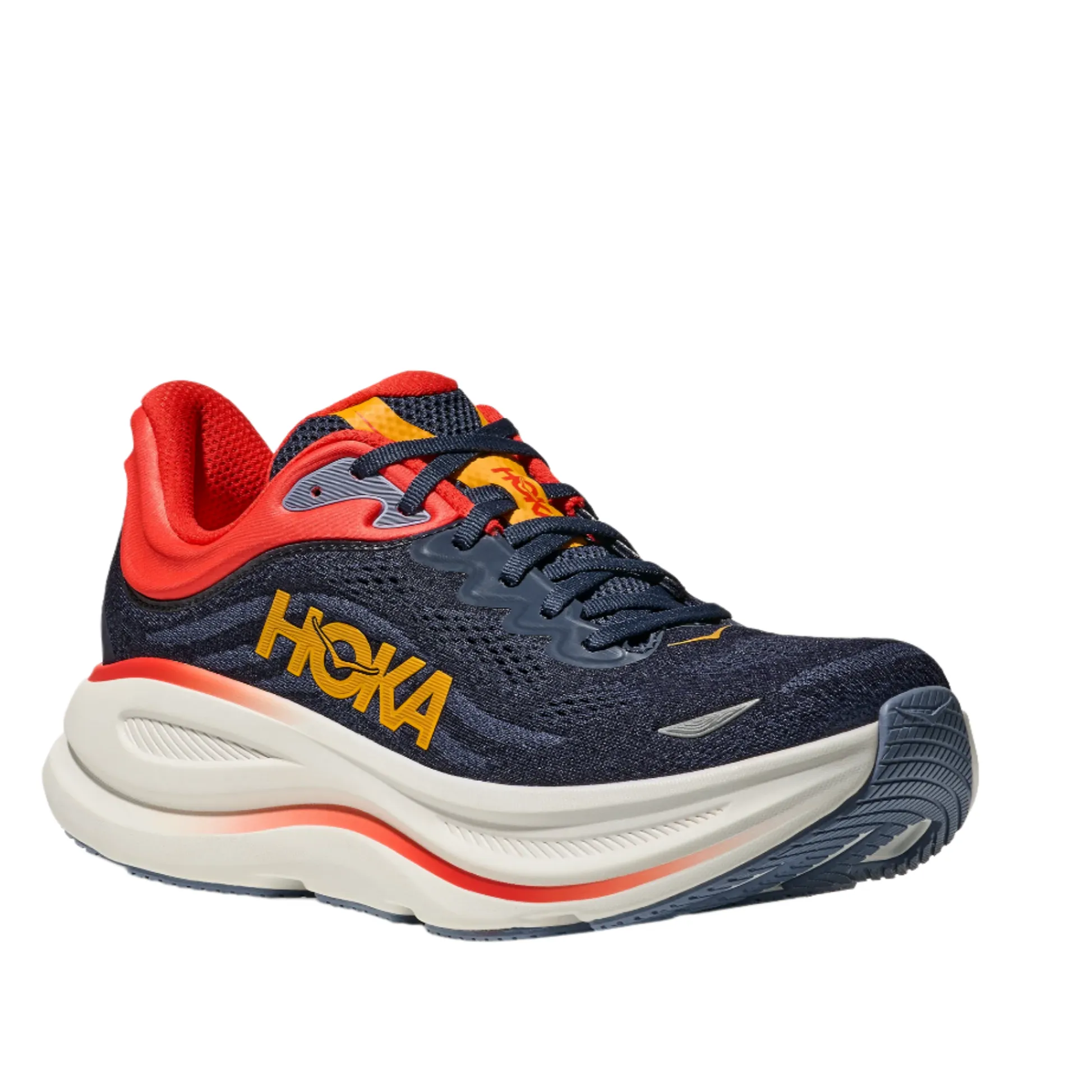 Shoes In Tulsa HOKA Men's Bondi 9 Ultra Cushioned Running Shoe - Varsity Navy/Nautical Blue