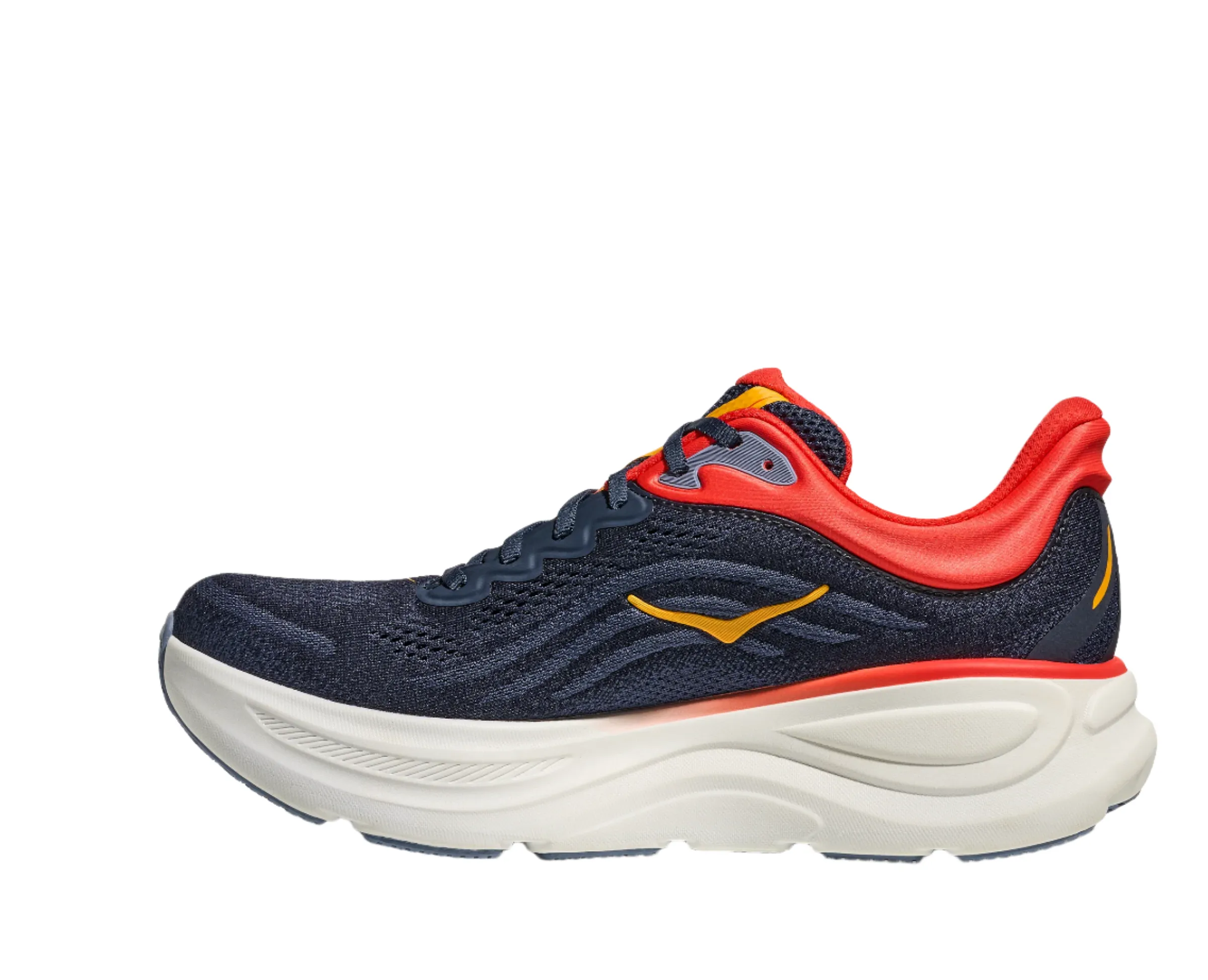 HOKA Men's Bondi 9 Ultra Cushioned Running Shoe - Varsity Navy/Nautical Blue Bondi 9