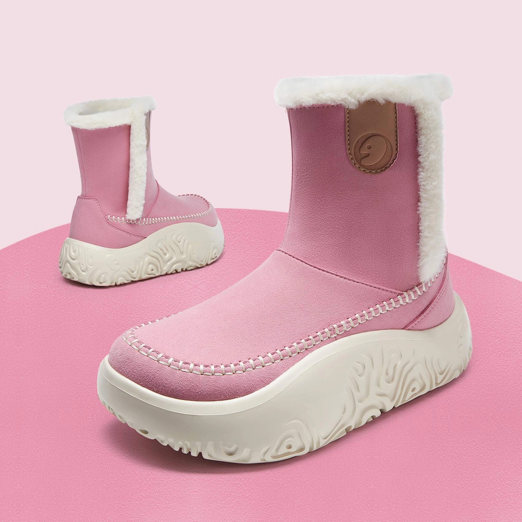 Rose Pink Vigo VI Women Tribal Boots