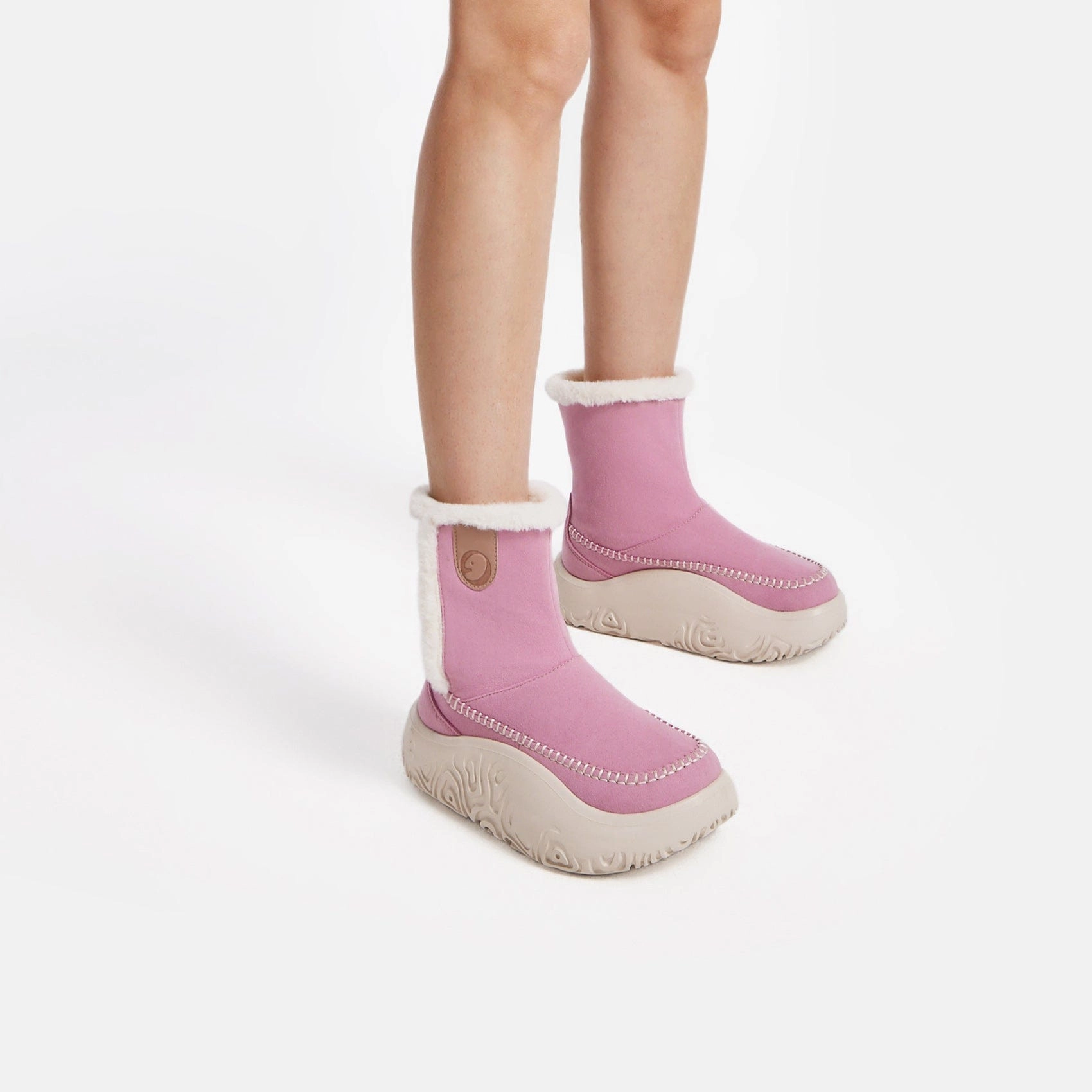 Red Boots Rose Pink Vigo VI Women