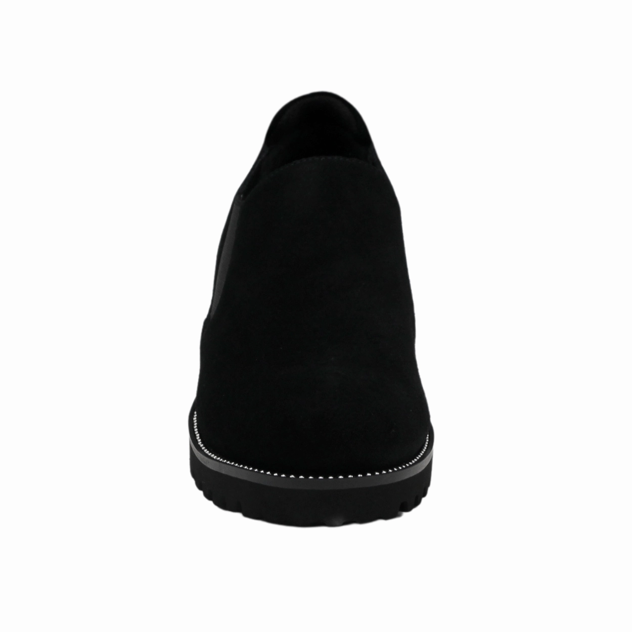 Zivana Suede Loafer Oxford Ballet Flats