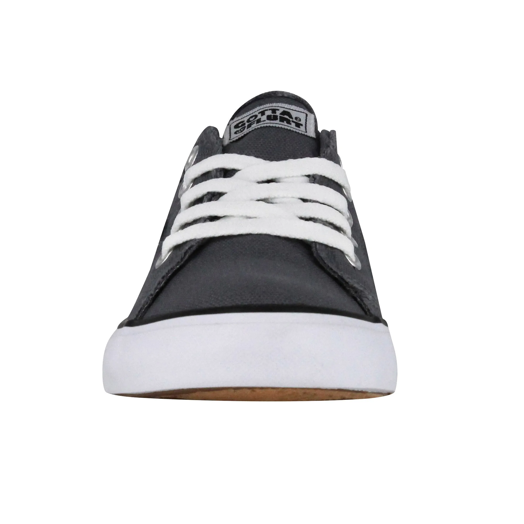 Cleaning Kit For Sneakers Gotta Flurt Women's Classic II Grey Canvas Low-Top Sneaker