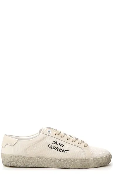 RAFFIA COURT SL/06 SNEAKERS White High Heel Sneakers