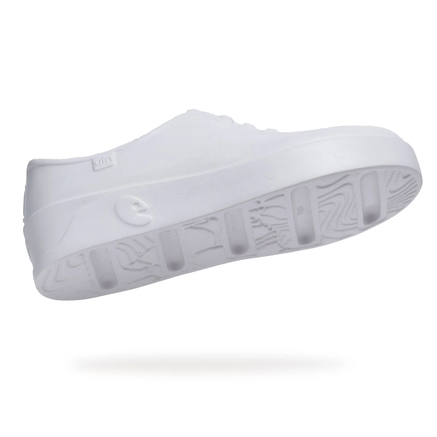 Pure White Tenerife II Men High Heel T Strap Sandals