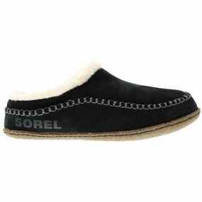 Alaskan Slippers Sorel Falcon Ridge II Black/Dark Stone Slipper (Men's)