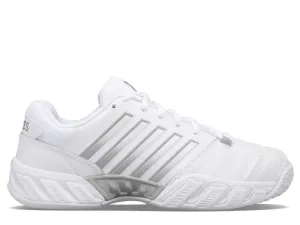 Under Armour Tennis Shoes K-Swiss Bigshot Light 4 Omni Ladies Tennis Shoe (White/Silver)