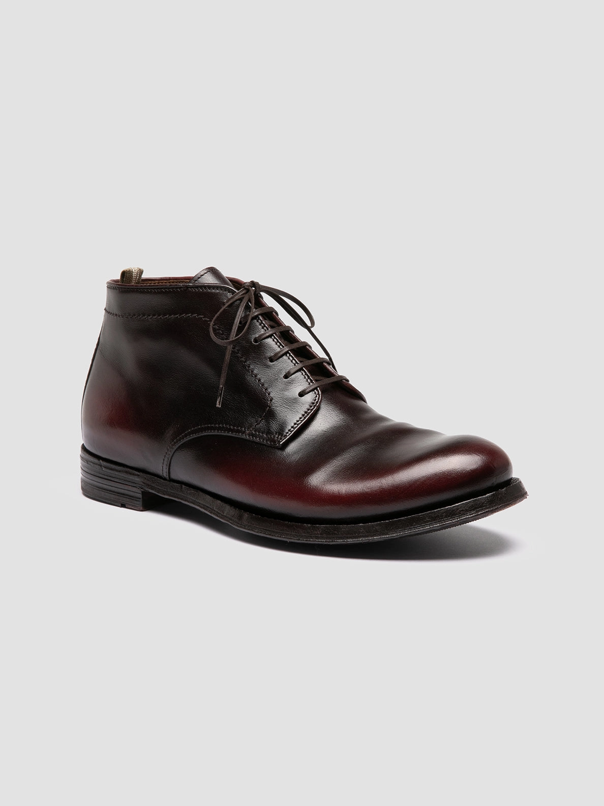 ANATOMIA 88 - Burgundy Leather Chukka Boots Fairies Wear Boots
