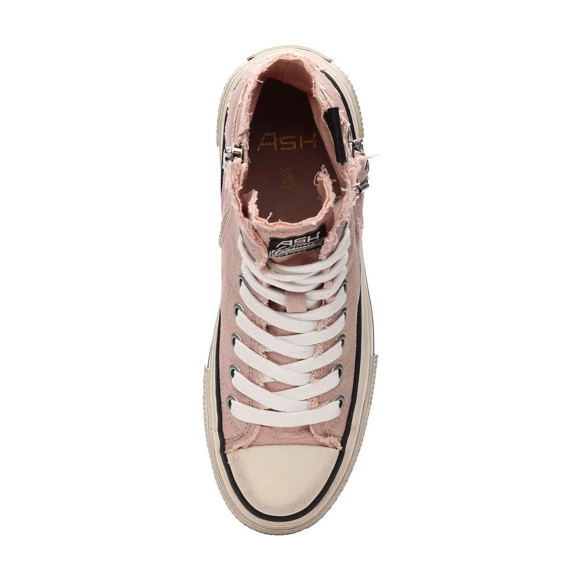 Veja V 10 Sneakers Rage Bis Canvas Lace Up Hightop Sneaker