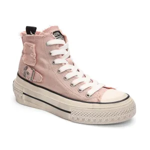 Rage Bis Canvas Lace Up Hightop Sneaker Sneakers Neutral