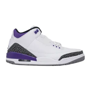 Supination Sneakers Air Jordan 3, Dark Iris