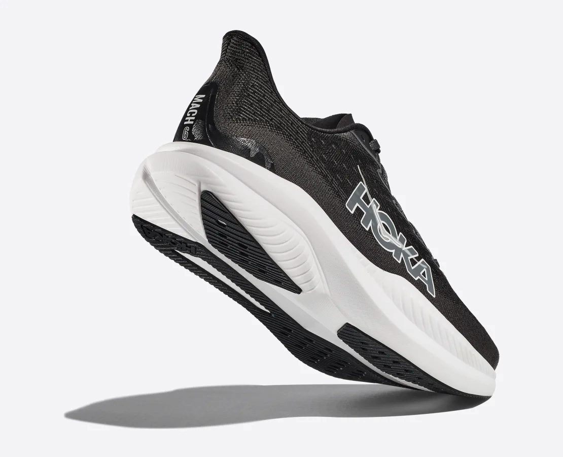 Review For Walking Women's Hoka Mach 6 (Black/White)