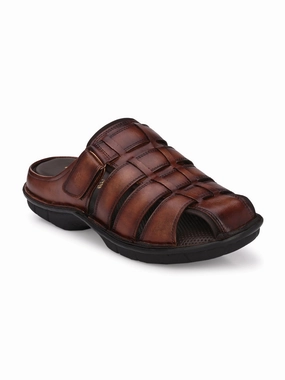 Sandals Slides Regal Comfort Leather Slippers