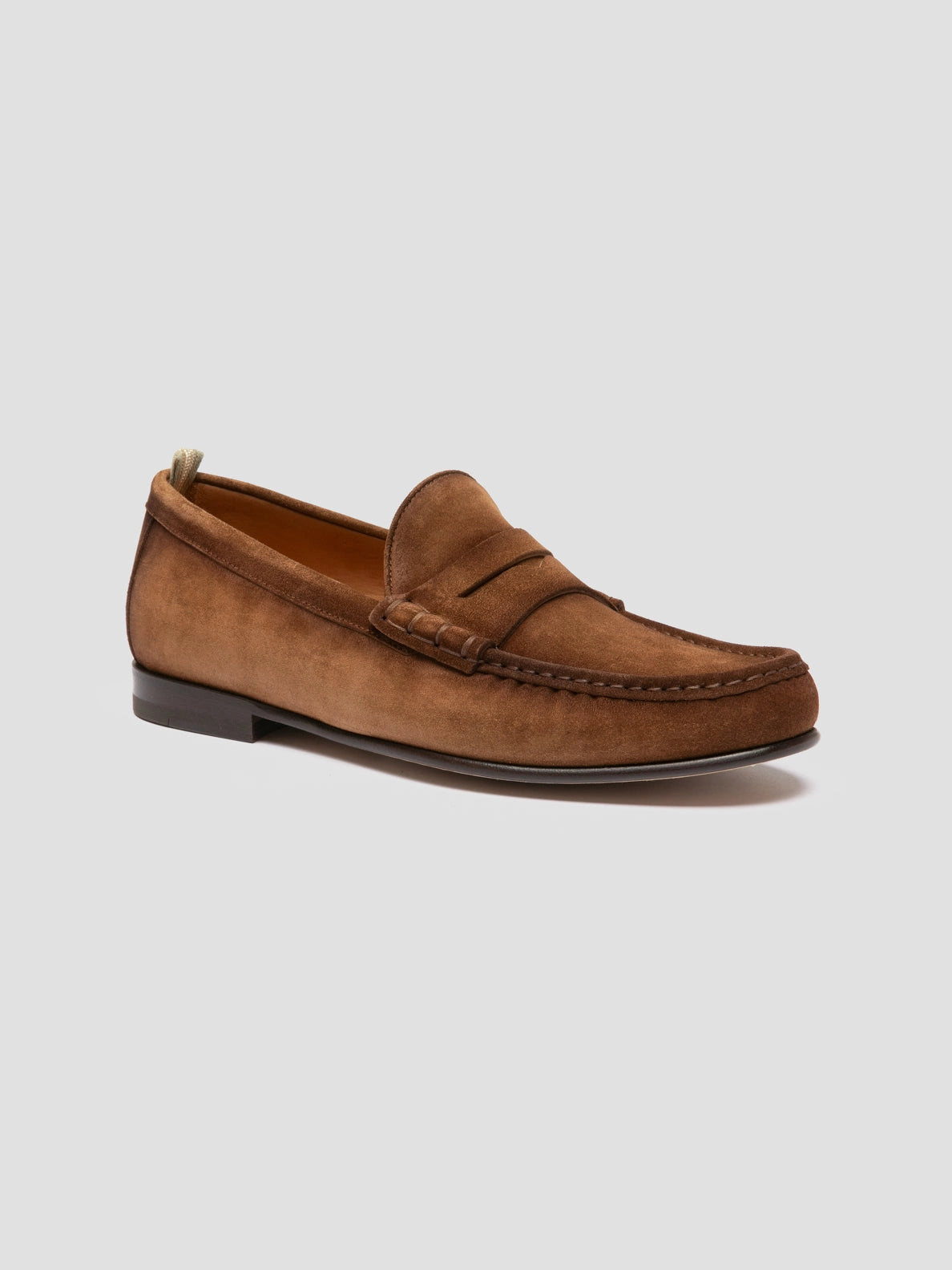 BALFRON 002 - Brown Suede Penny Loafer Loafers Outfits