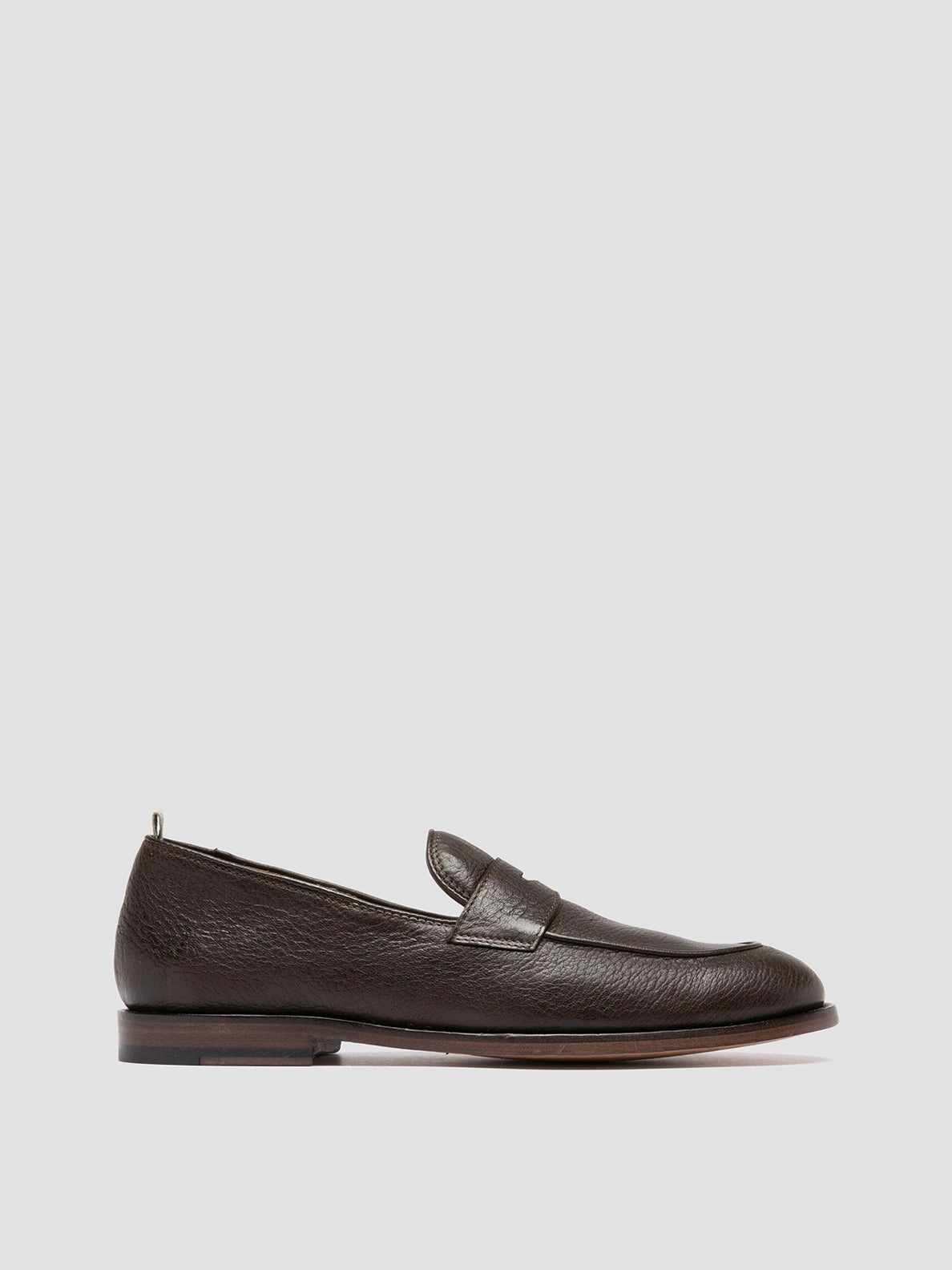 OPERA 001 - Brown Leather Penny Loafers Miu Miu Loafers Sale