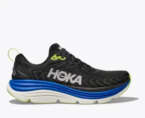 Men's Hoka Gaviota 5 (Black/Electric Cobalt) Tanger Outlet Shoes