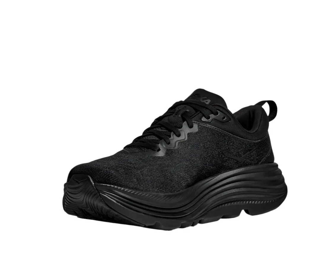 HOKA Women's Gaviota 5 Everyday Running Shoe - Black/Black Shoes For Dancing