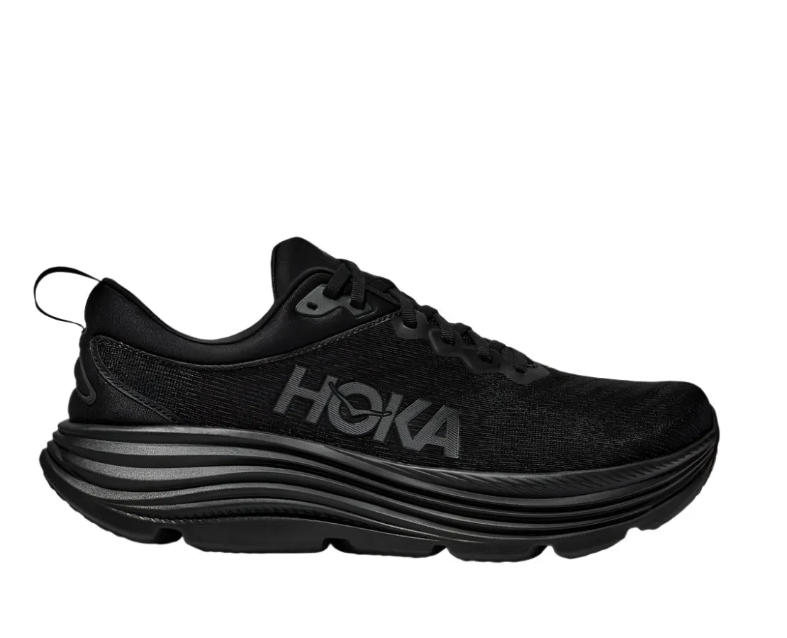 Choosing Shoes HOKA Women's Gaviota 5 Everyday Running Shoe - Black/Black