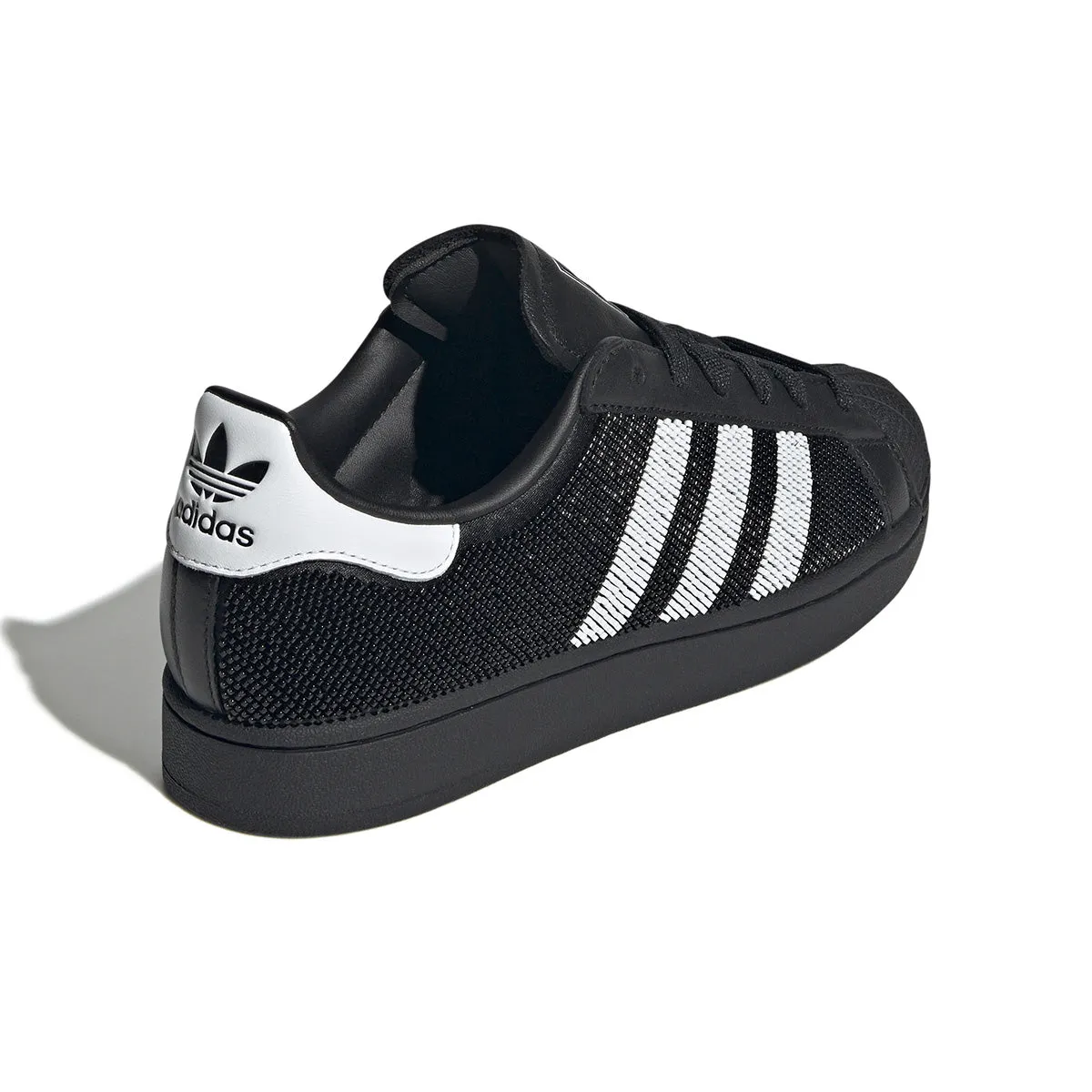 Wmns Superstar 'Beads Black White' Print Adidas Shoes