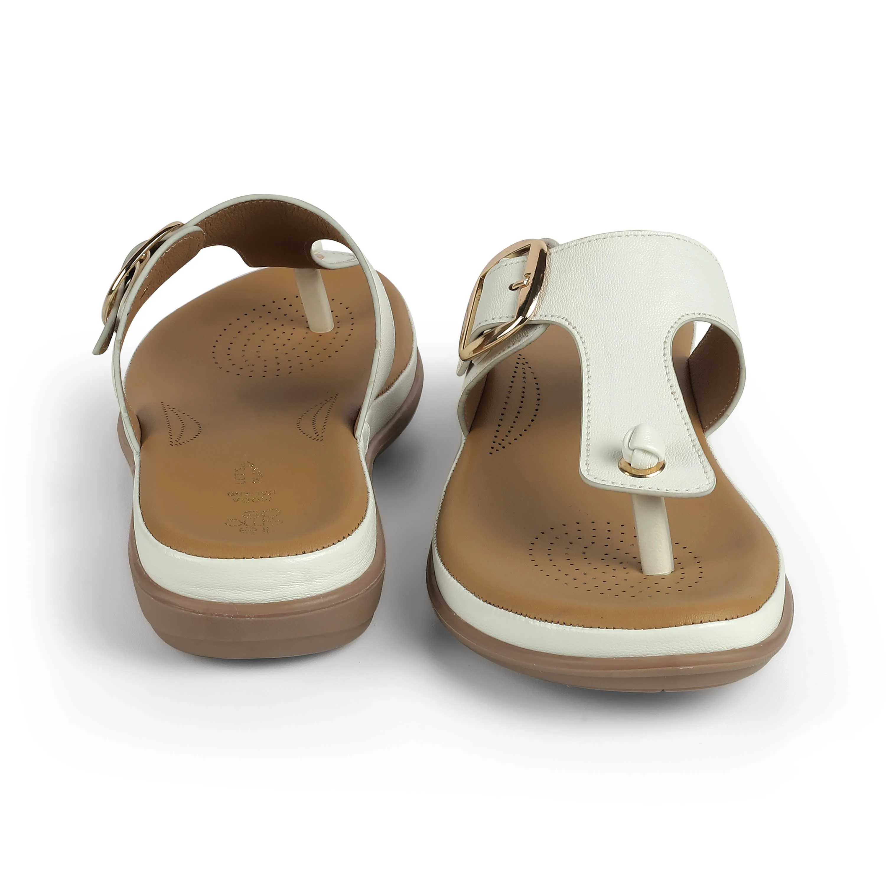 Mary Jane Flat Shoe Tresmode Esop White Women's Casual Platform Flats