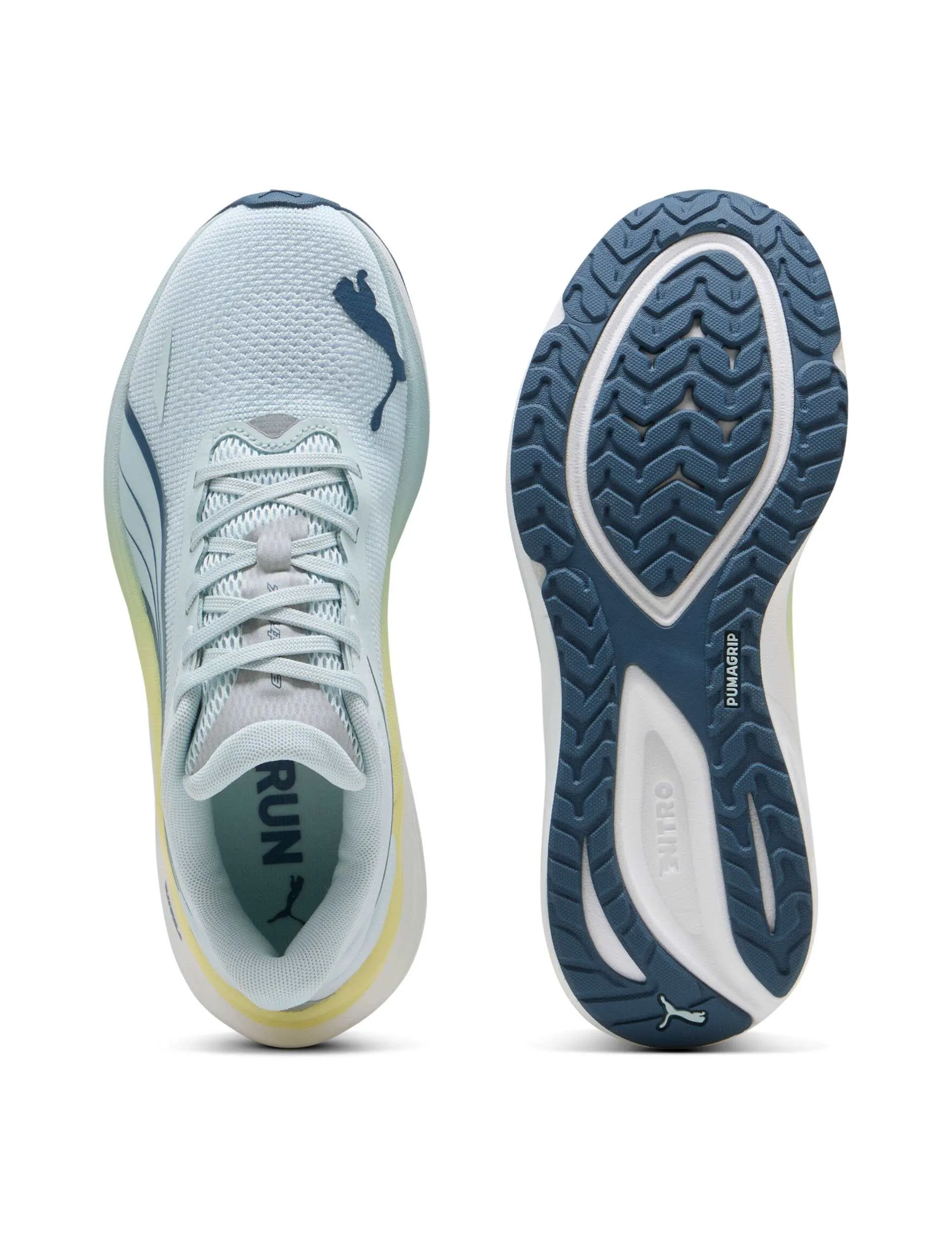 Electrify NITRO 4 Running Shoes - Sea Glass/Dark Indigo/Grey Echo Revolution 7 Easyon Running Shoe