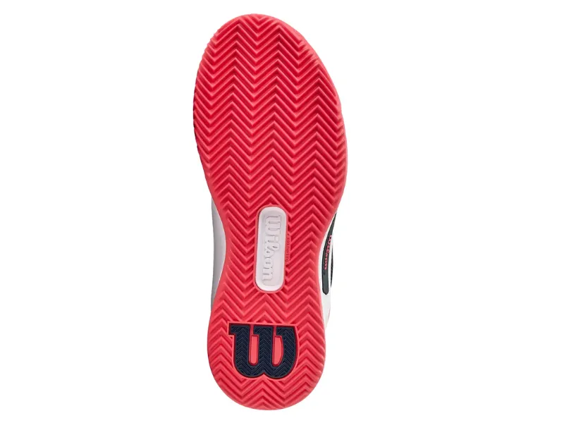 Tennis Shoes For Achilles Tendonitis Wilson Intrigue Pro Ladies Clay Tennis Shoe (Navy Blazer/White/ Dubarry)