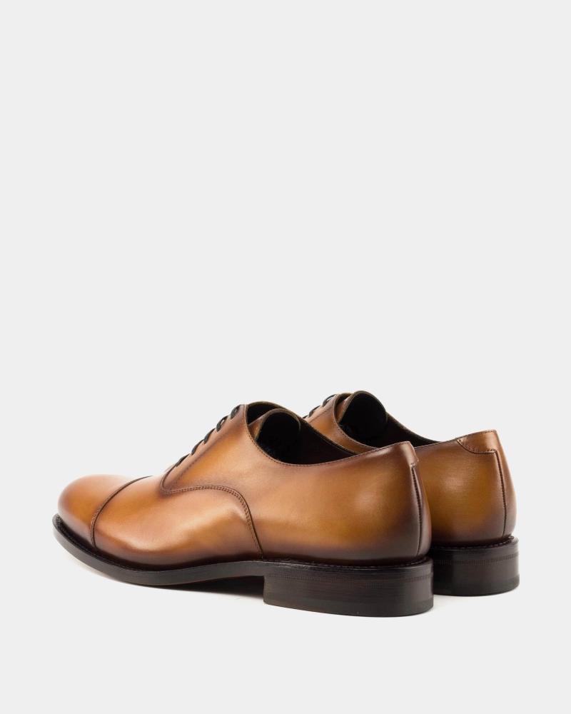 Miz Mooz Oxfords Ricardo Tobacco Calf Cap Toe Oxford