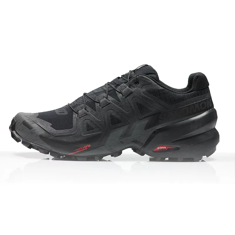 Salomon Speedcross 6 Men's Trail Shoe - Black/Phantom Life Expectancy Of Running Shoes
