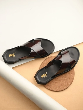 Eeyore Slippers Rocha Cross Leather Slippers