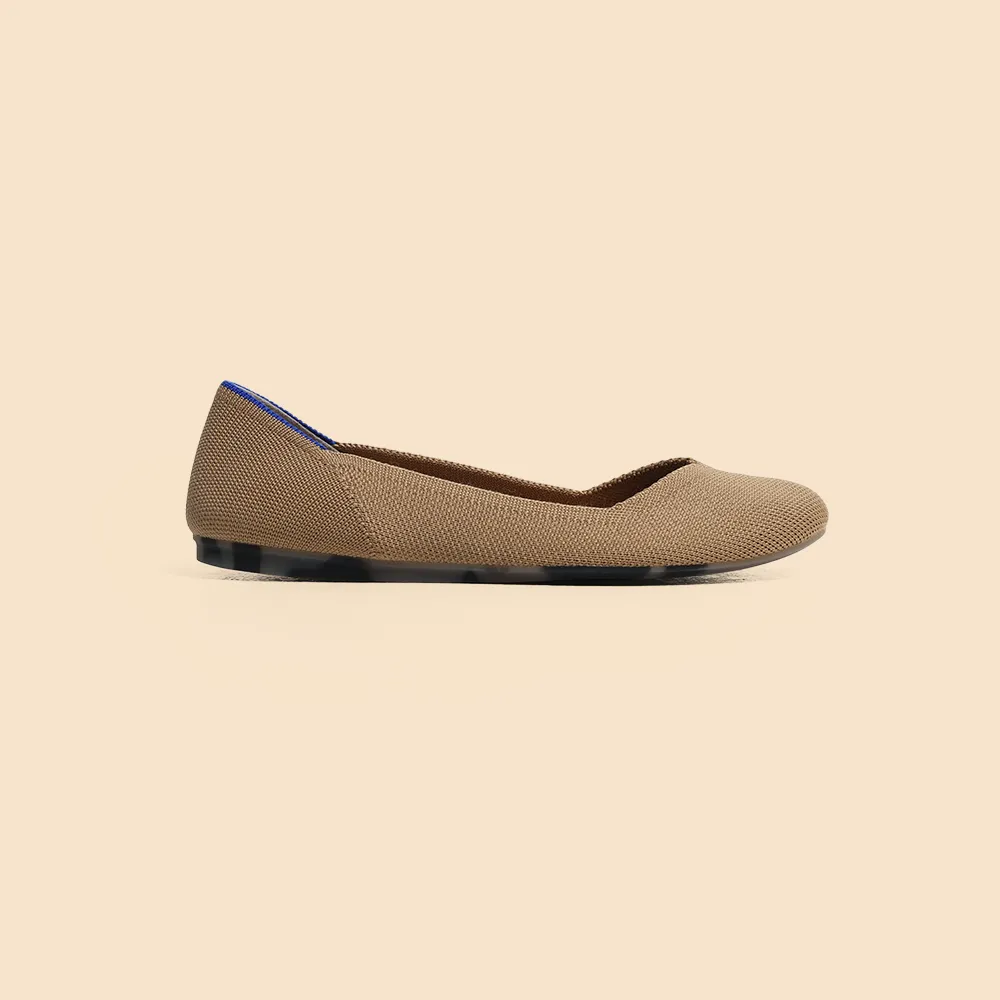 Rothy - Women - The Flat - Brown Heel Pumps