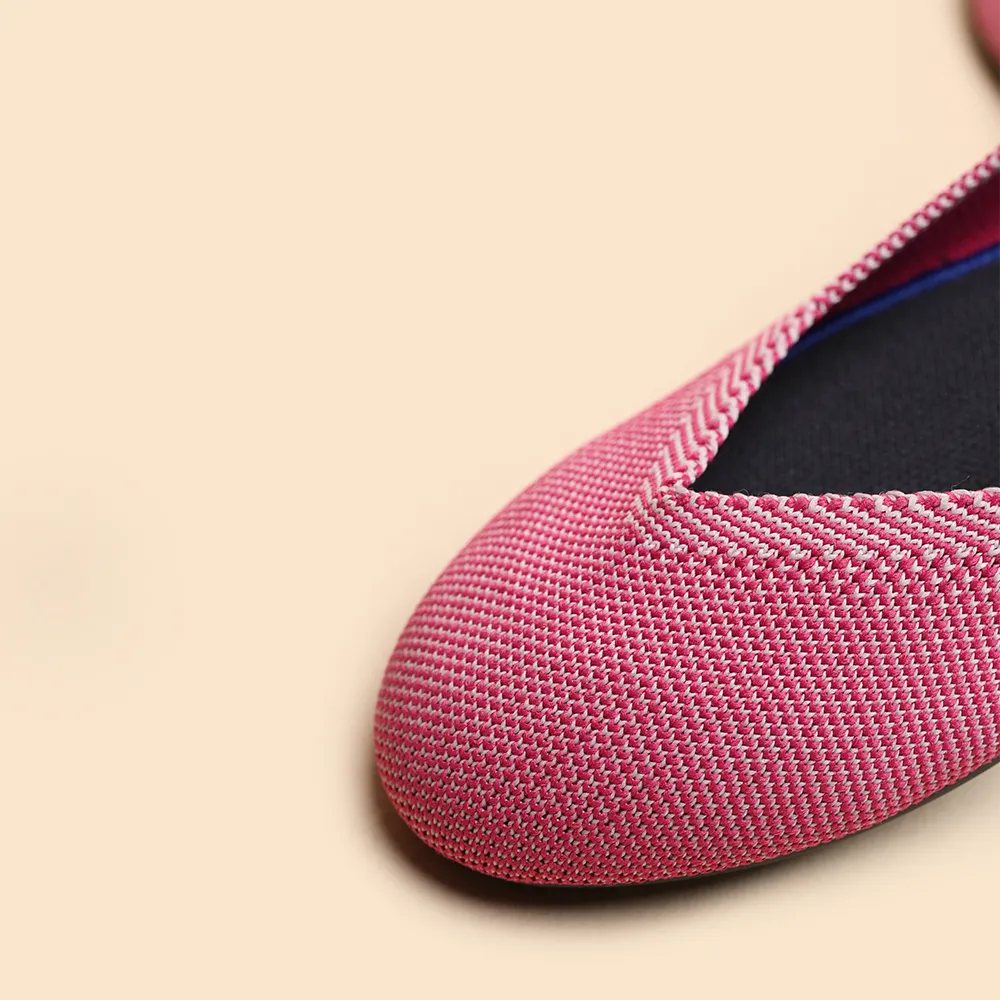 Rothy - Women - The Flat - Pink Heel Covers For Grass