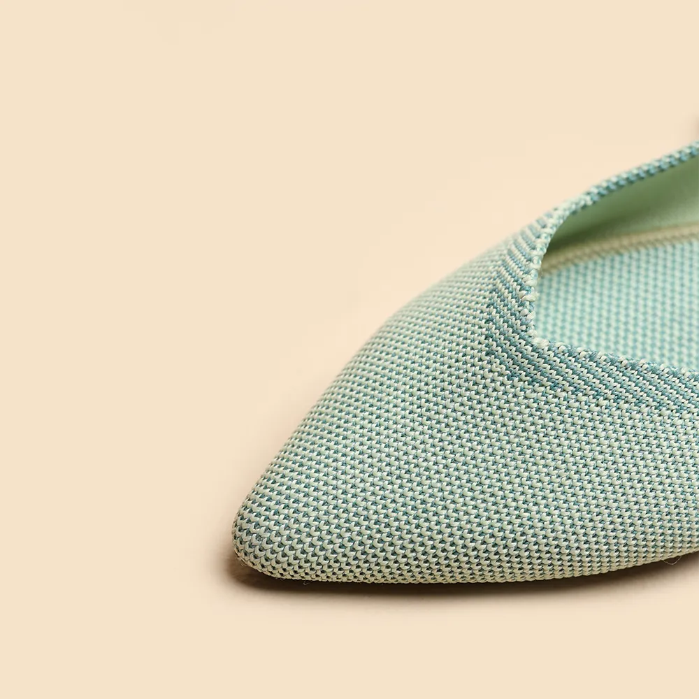 Rothy - Women - The Point - Green Hi Top Heels