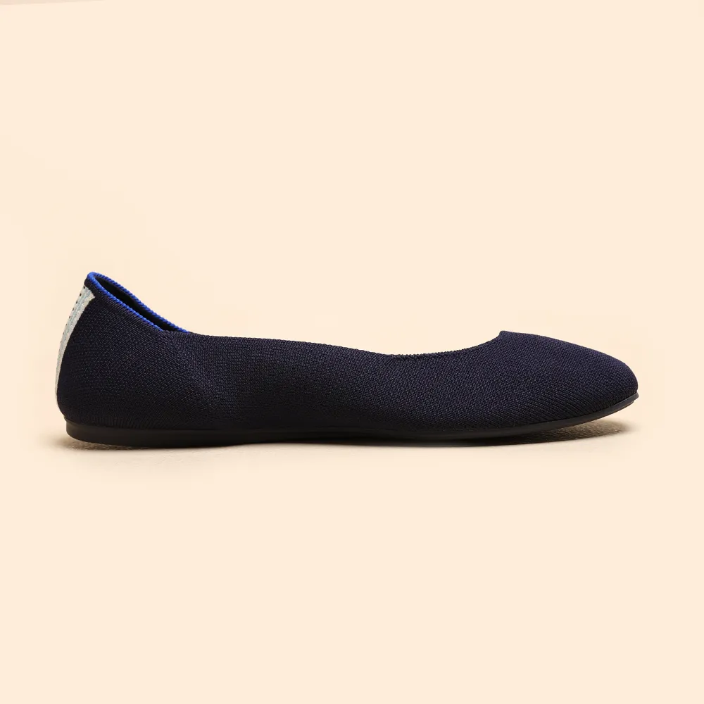 Pointed Toe High Heels Rothy - Women - The Square Flat - Blue