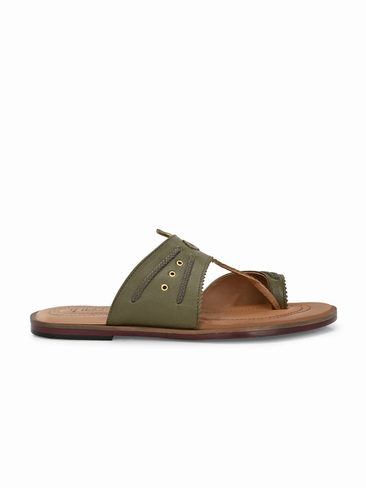 Dalmatian Slippers Royce Leather Kohlapuri Chappals