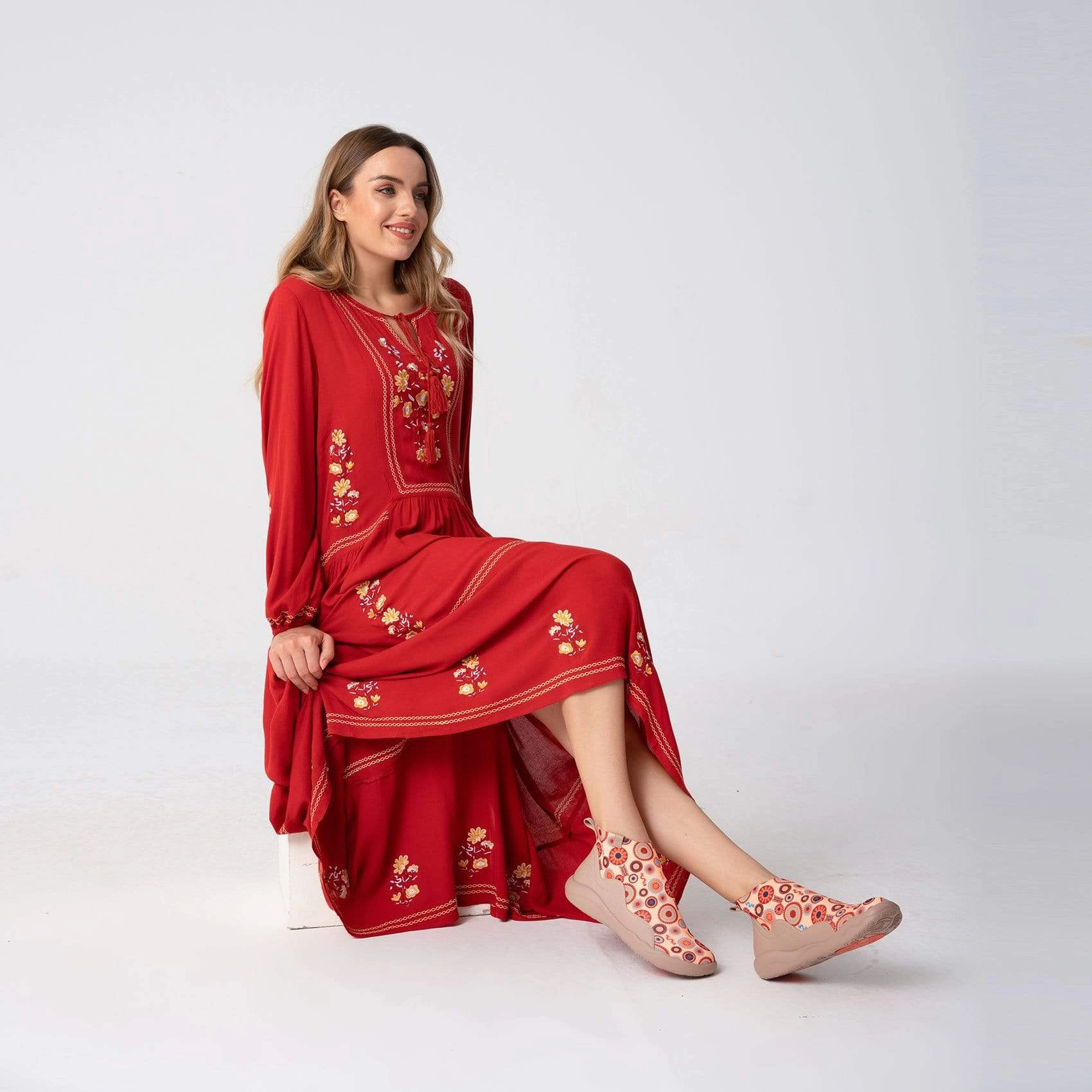 Rudbeckia Madrid II Women Python Cowboy Boots