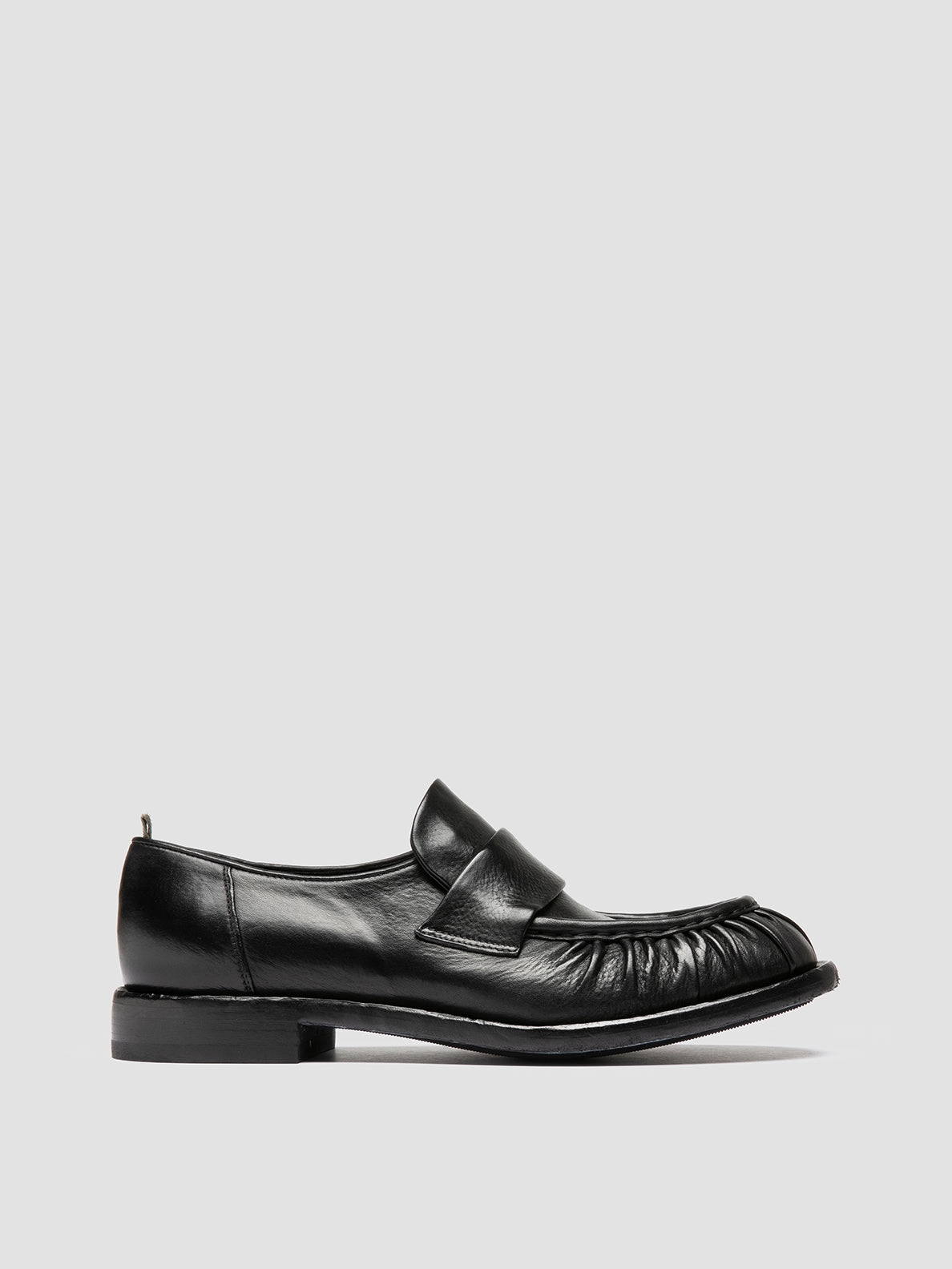 RUGGED 009 - Black Leather Penny Loafers Nordstrom Sam Edelman Loafers