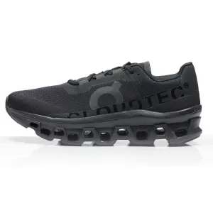 On CloudMonster Men's Running Shoe - All Black Running Shoes And