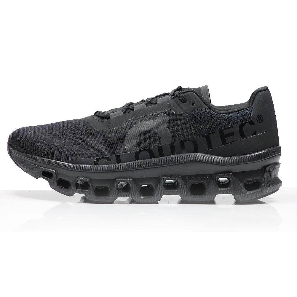 Winter Running Shoes On CloudMonster Men's Running Shoe - All Black