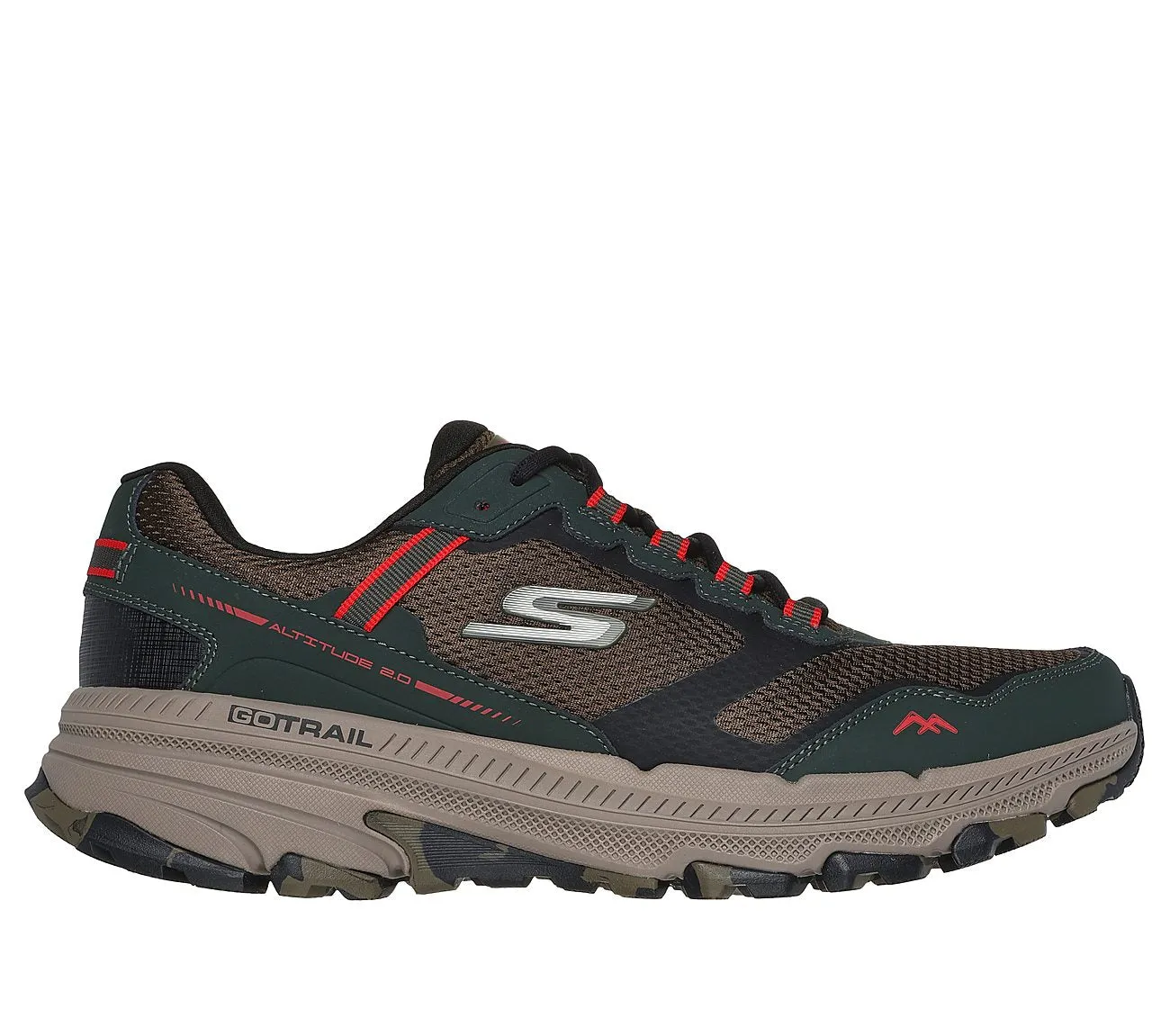 GORUN TRAIL ALTITUDE 2.0 - MARBLE ROCK 3.0 - OLIVE BLACK Forefoot Running Shoes