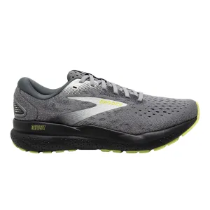 Brooks Men's 110418 040 Ghost 16 Primer Grey Lime Cushion Support Running Shoes (WIDE) Deviate Nitro Running Shoes