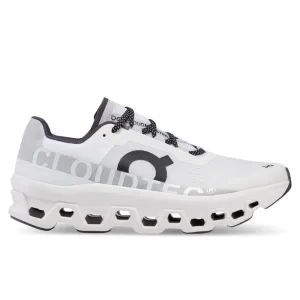 On Men's Cloudmonster - All White Running Shoes San Antonio