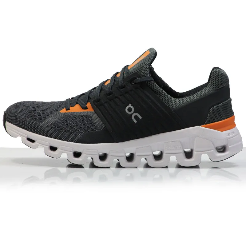 Best Running Shoes For Distance Runners On Cloudswift Men's Running Shoe - Rock/Turmeric