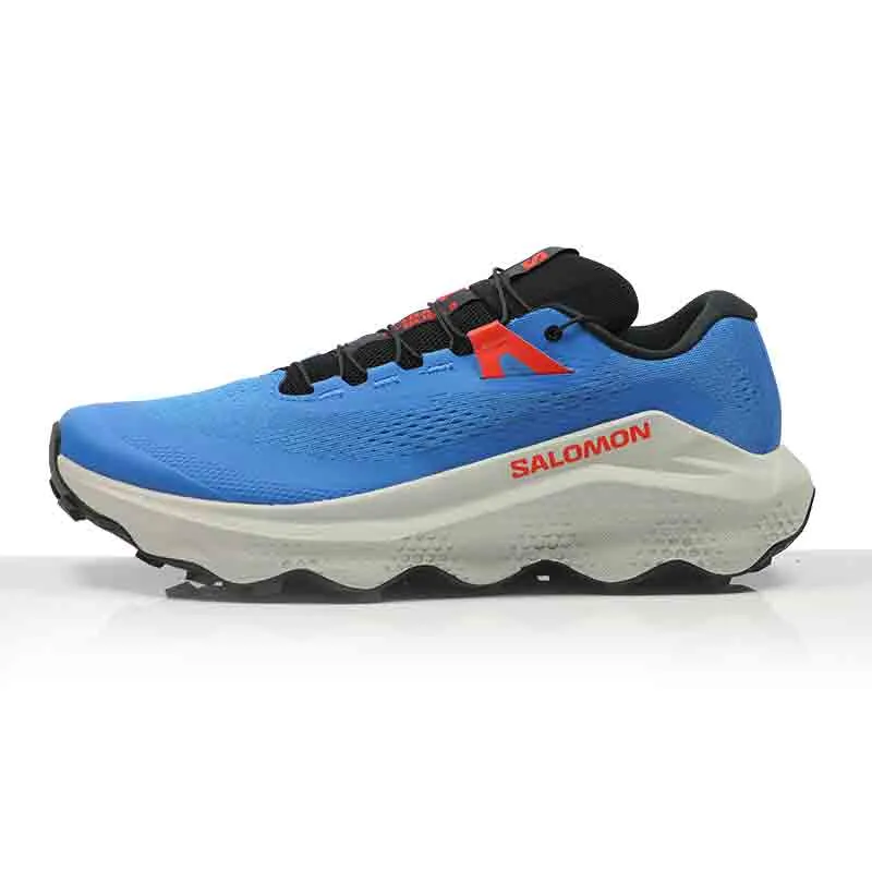 Salomon Ultra Glide 3 Men's Trail Shoe - French Blue/Lunar Rock/Cherry Tomato Best Long Distance Running