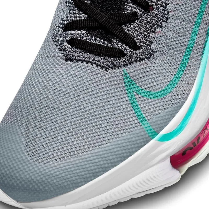 Running Shoes Fire Leaf Green Nike Air Zoom Tempo NEXT% Flyknit Men's Running Shoe - Black/Dynamic Turq/Wolf Grey