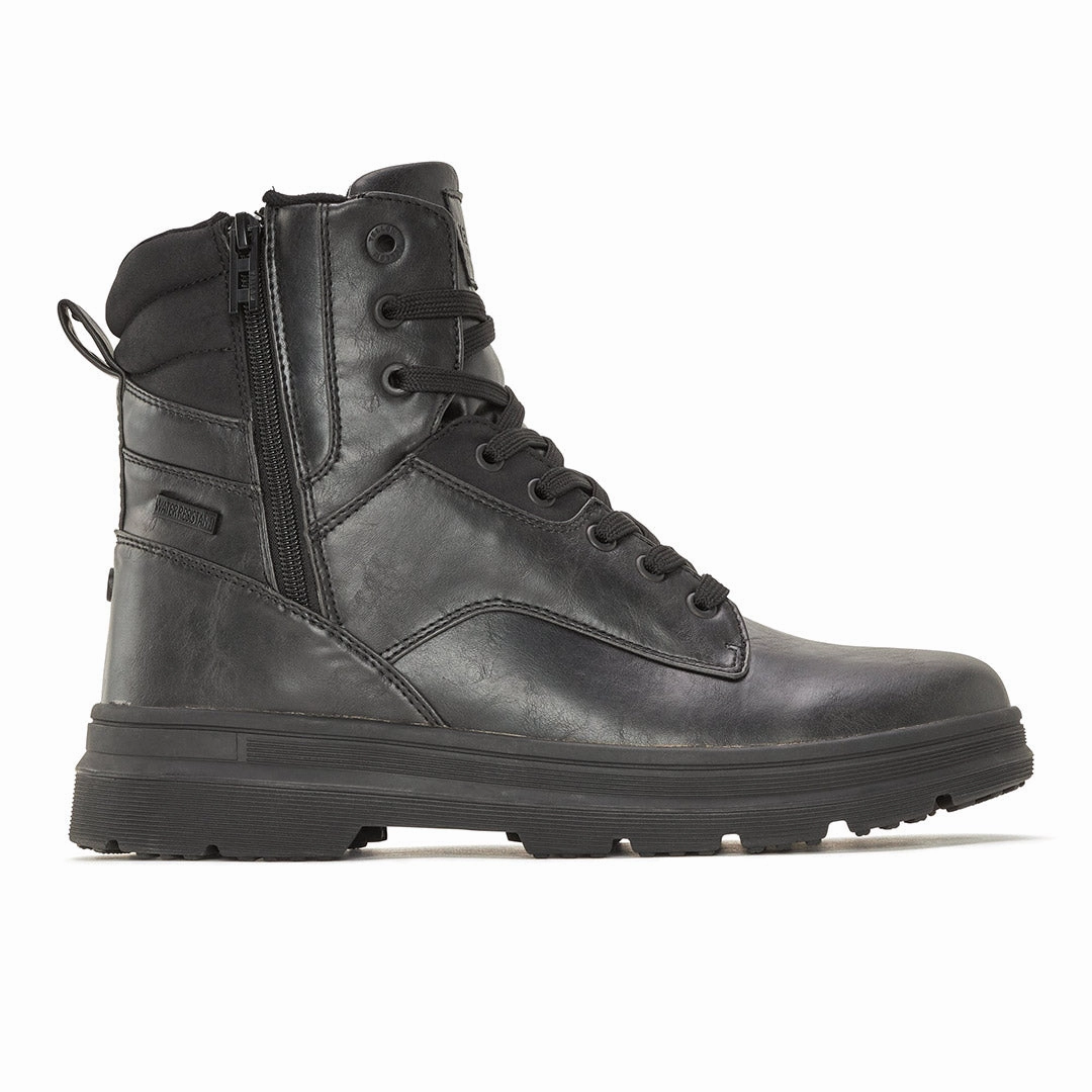 Assender Dress And Boots Outfit