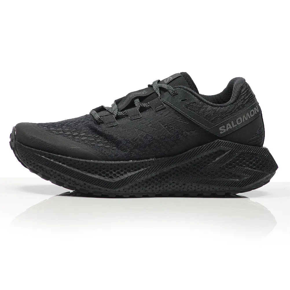 Salomon Aero Glide 3 Grvl Men's Running Shoe - Phantom/Black/Black Roshe Run Shoes