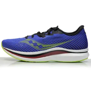 Saucony Endorphin Pro 2 Men's Running Shoe - Blue Raz/Acid Thin sole running shoes