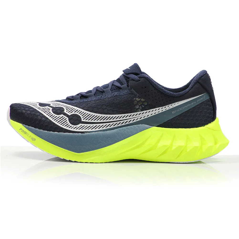 Saucony Endorphin Pro 4 Men's Running Shoe - Navy/Citron 4dfwd Running Shoes Review