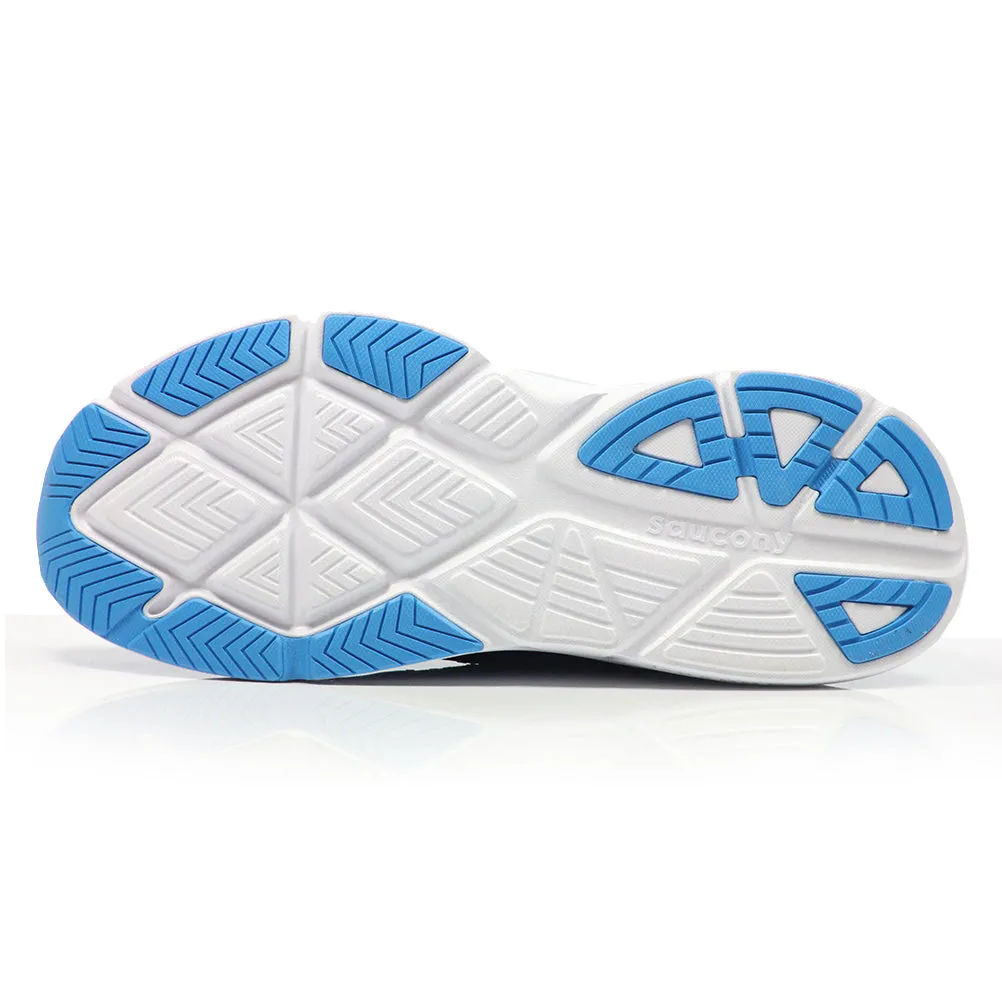 Saucony Guide 17 Men's Wide Fit Running Shoe - Navy/Cobalt Tying Running Shoes